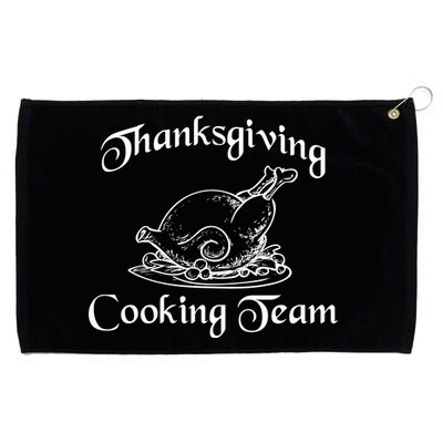 Thanksgiving Cooking Team Grommeted Golf Towel