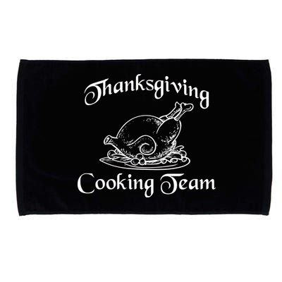 Thanksgiving Cooking Team Microfiber Hand Towel