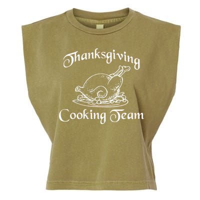 Thanksgiving Cooking Team Garment-Dyed Women's Muscle Tee