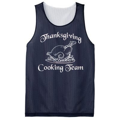 Thanksgiving Cooking Team Mesh Reversible Basketball Jersey Tank