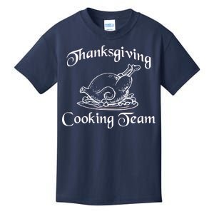 Thanksgiving Cooking Team Kids T-Shirt