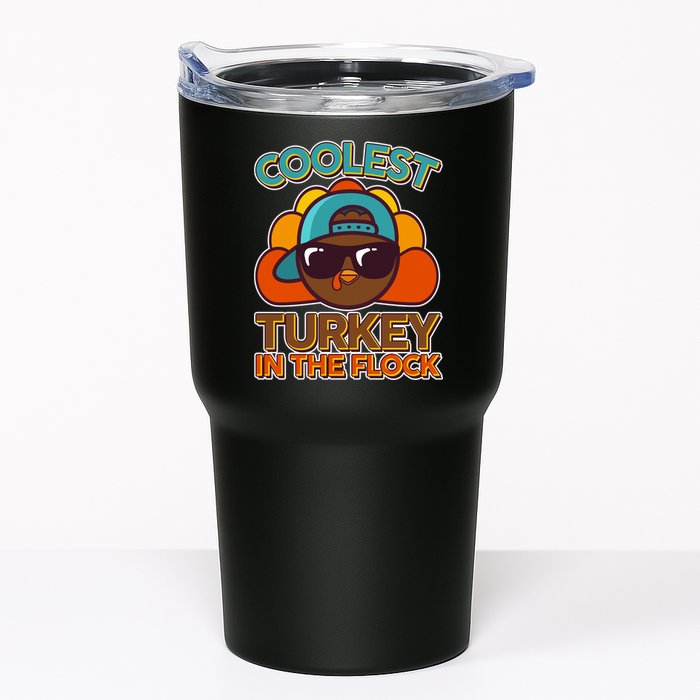 Thanksgiving Coolest Turkey In The Flock Tumbler