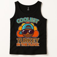 Thanksgiving Coolest Turkey In The Flock Tank Top