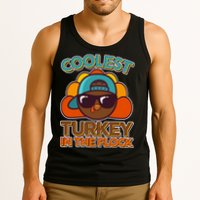 Thanksgiving Coolest Turkey In The Flock Tank Top