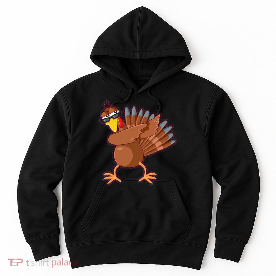 Thanksgiving Dabbing Turkey Hoodie