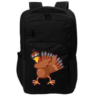 Thanksgiving Dabbing Turkey Impact Tech Backpack