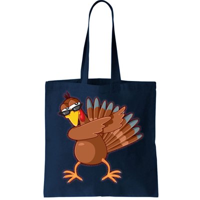 Thanksgiving Dabbing Turkey Tote Bag