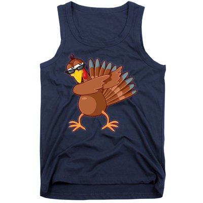 Thanksgiving Dabbing Turkey Tank Top