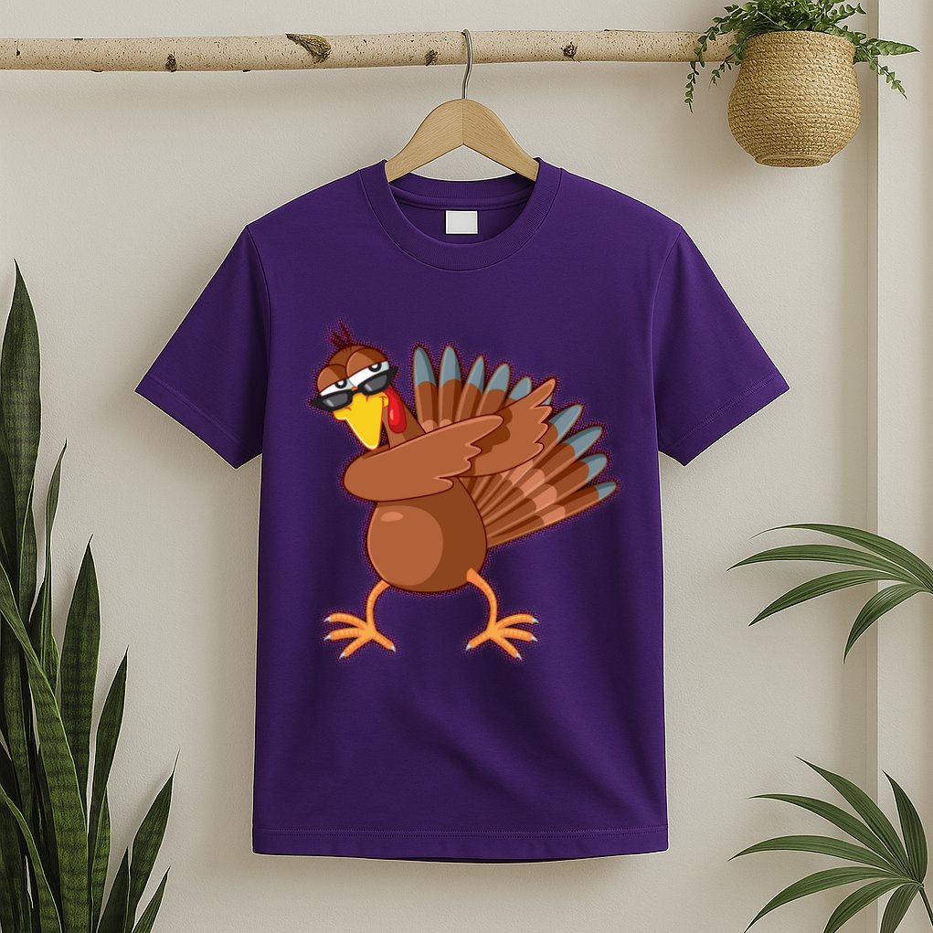 Thanksgiving Dabbing Turkey T-Shirt