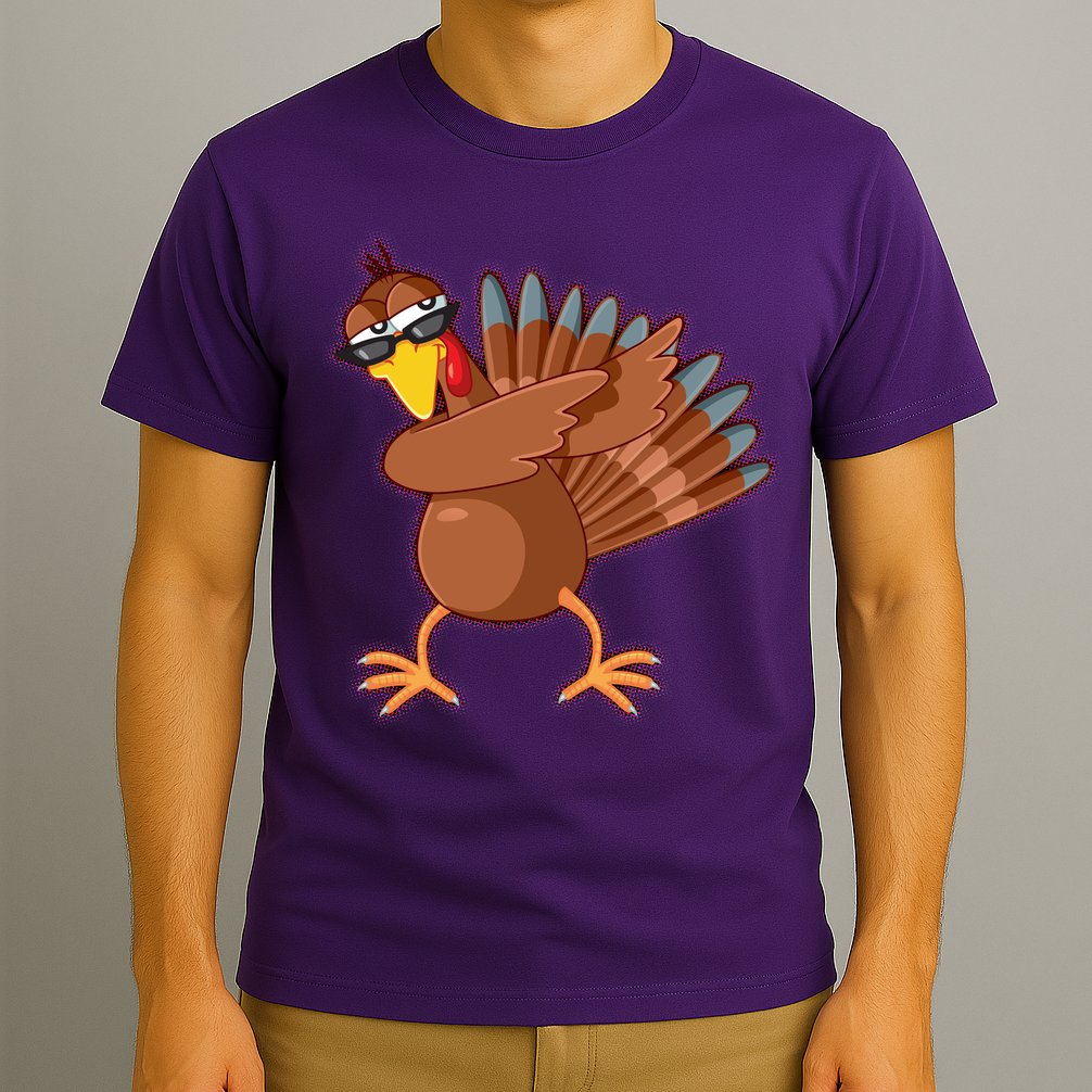 Thanksgiving Dabbing Turkey T-Shirt