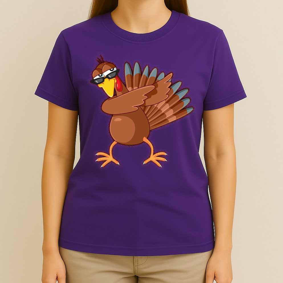 Thanksgiving Dabbing Turkey T-Shirt
