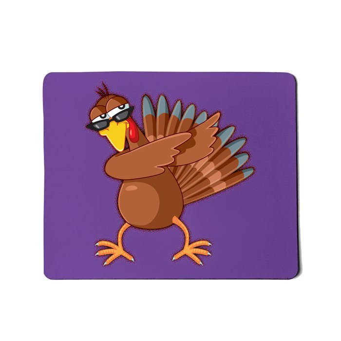 Thanksgiving Dabbing Turkey Mousepad