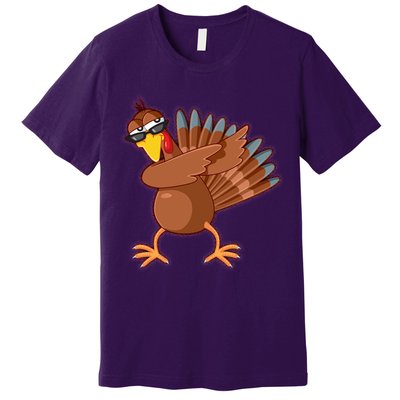 Thanksgiving Dabbing Turkey Premium T-Shirt