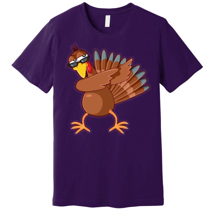 Thanksgiving Dabbing Turkey Premium T-Shirt