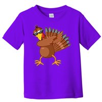 Thanksgiving Dabbing Turkey Toddler T-Shirt