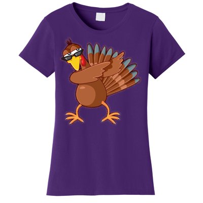 Thanksgiving Dabbing Turkey Women's T-Shirt