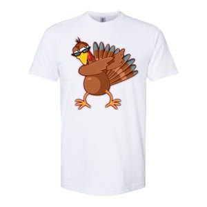 Thanksgiving Dabbing Turkey Softstyle® CVC T-Shirt