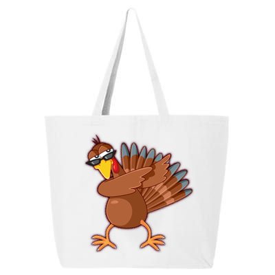 Thanksgiving Dabbing Turkey 25L Jumbo Tote