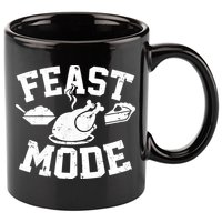 Thanksgiving Feast Mode 11oz C Handle Ceramic Mug