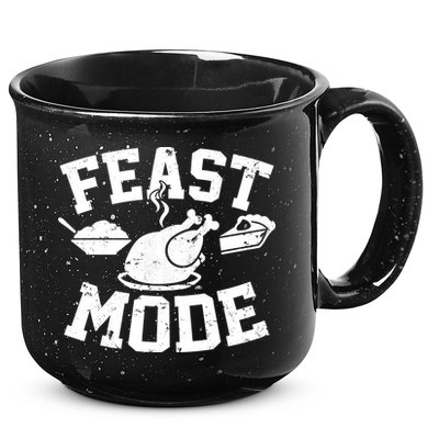 Thanksgiving Feast Mode 15oz Campfire Ceramic Mug