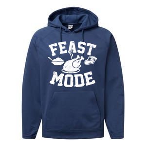 Thanksgiving Feast Mode Performance Fleece Hoodie