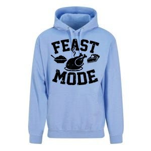 Thanksgiving Feast Mode Unisex Surf Hoodie