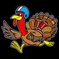 Thanksgiving Football Turkey Bucket Hat