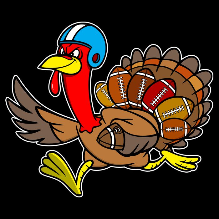 Thanksgiving Football Turkey Bucket Hat