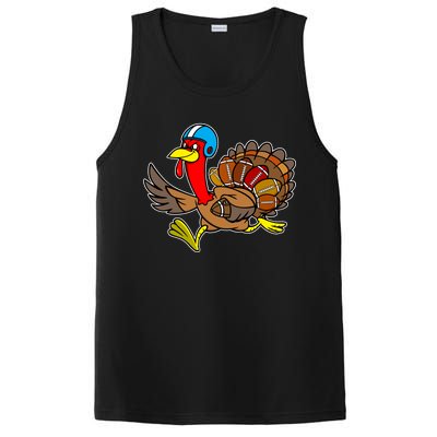 Thanksgiving Football Turkey PosiCharge Competitor Tank