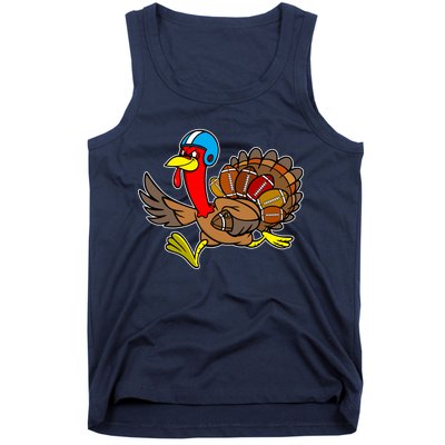 Thanksgiving Football Turkey Tank Top