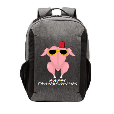 Thanksgiving Friends Funny Turkey Head Vector Backpack