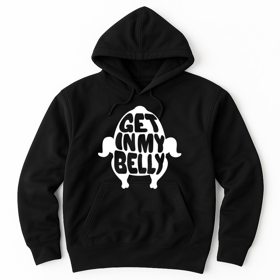 Thanksgiving Get In My Belly Hoodie