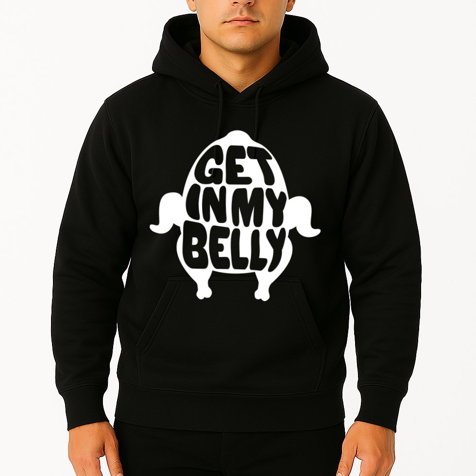 Thanksgiving Get In My Belly Hoodie