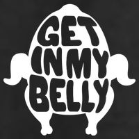 Thanksgiving Get In My Belly Adult Drive Performance Visor