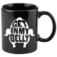 Thanksgiving Get In My Belly 11oz C Handle Ceramic Mug