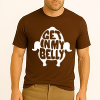 Thanksgiving Get In My Belly Cooling Performance Crew T-Shirt