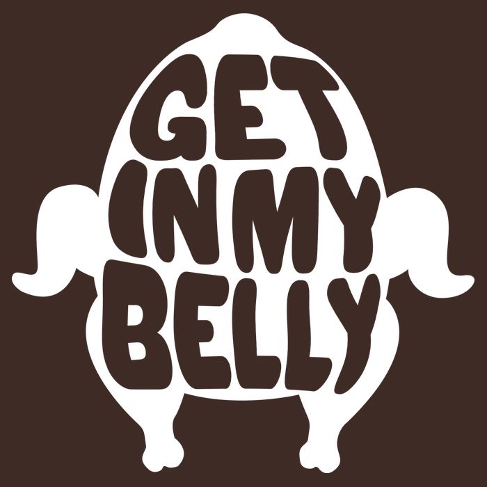 Thanksgiving Get In My Belly Cooling Performance Crew T-Shirt