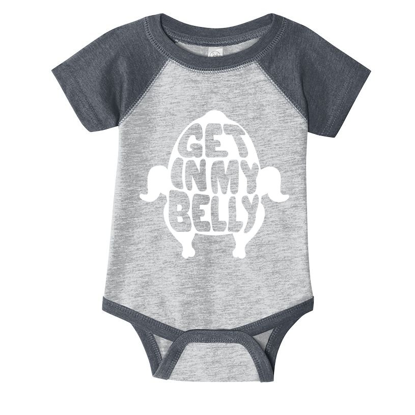 Thanksgiving Get In My Belly Infant Baby Jersey Bodysuit