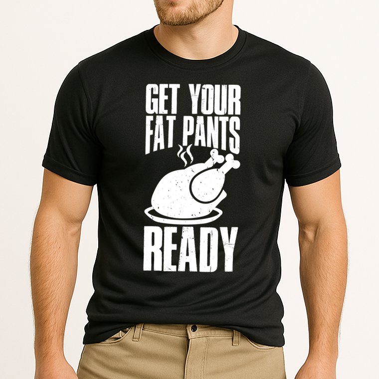 Thanksgiving Get Your Fat Pant Ready Cooling Performance Crew T-Shirt
