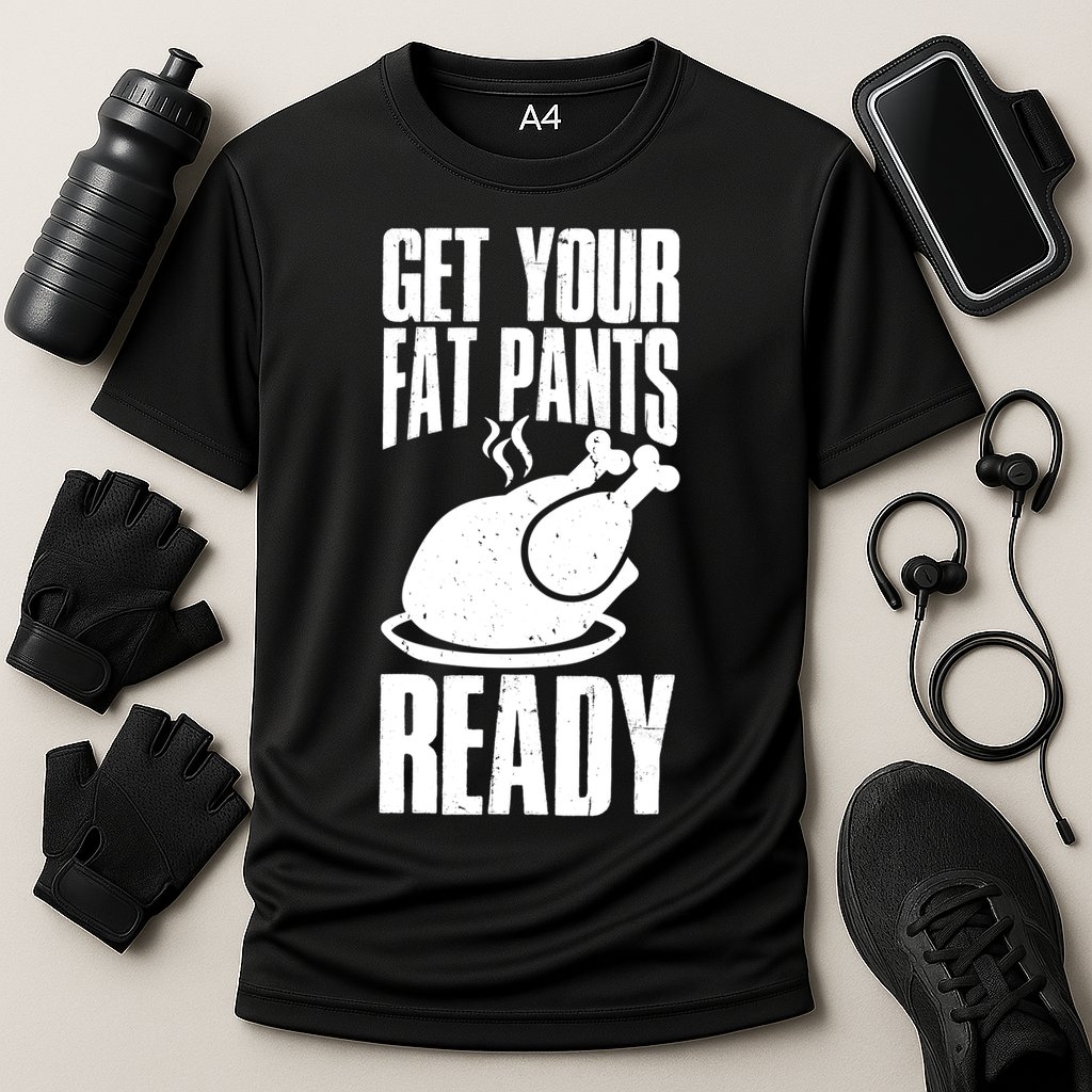 Thanksgiving Get Your Fat Pant Ready Cooling Performance Crew T-Shirt