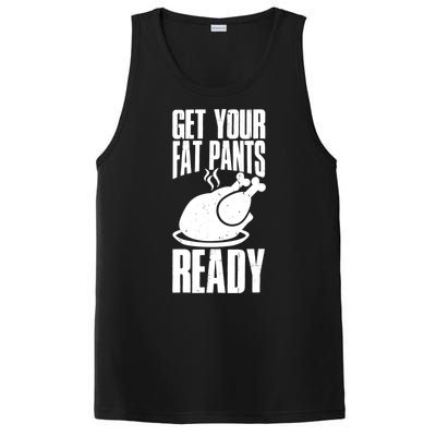 Thanksgiving Get Your Fat Pant Ready PosiCharge Competitor Tank