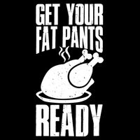 Thanksgiving Get Your Fat Pant Ready Wool Snapback Cap