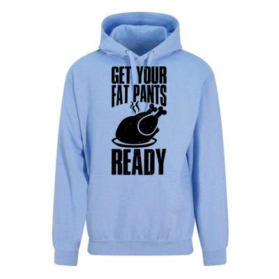 Thanksgiving Get Your Fat Pant Ready Unisex Surf Hoodie