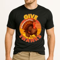 Thanksgiving Give Thanks Emblem Cooling Performance Crew T-Shirt