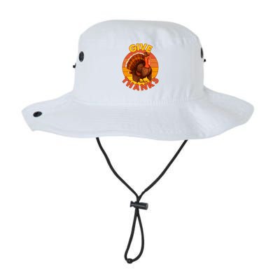 Thanksgiving Give Thanks Emblem Legacy Cool Fit Booney Bucket Hat