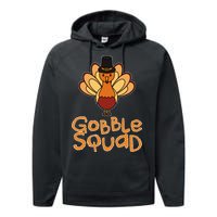 Thanksgiving Gobble Squad Performance Fleece Hoodie