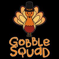 Thanksgiving Gobble Squad Cooling Performance Crew T-Shirt