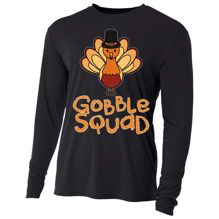 Thanksgiving Gobble Squad Cooling Performance Long Sleeve Crew