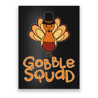 Thanksgiving Gobble Squad Poster