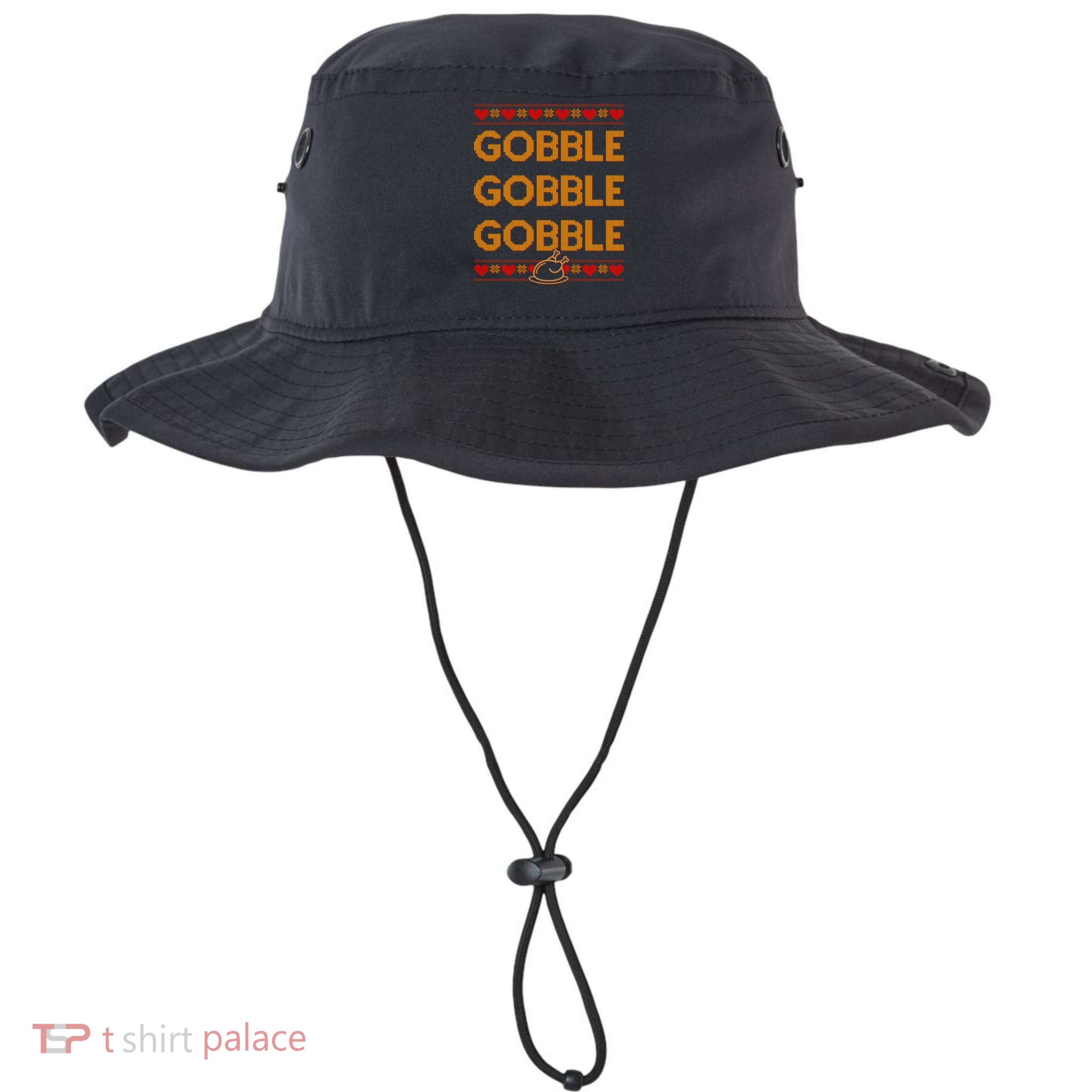 Thanksgiving Gobble X3 Ugly Sweater Bucket Hat